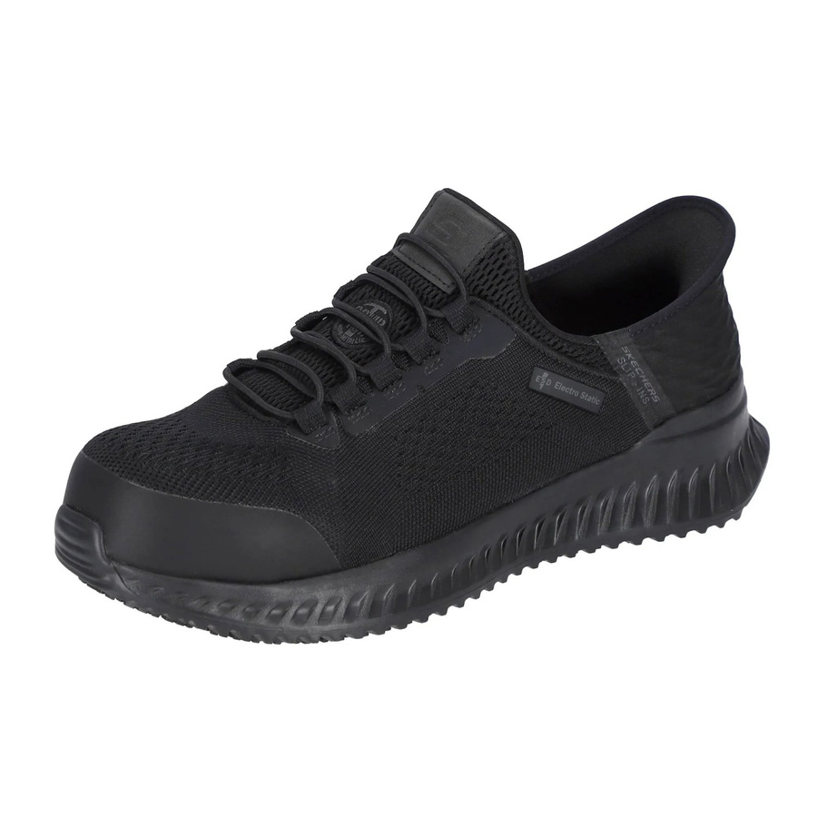 Skechers Sicherheitsschuhe Fletchit Tilido Herren S1P Schwarz Größe 43 - Bild 2