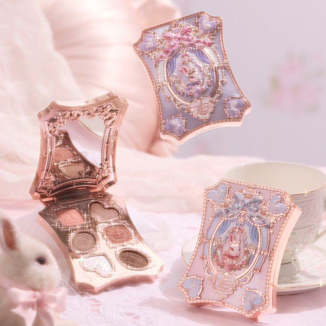 Flower Knows Bunny Garden Lidschatten-Palette, 6 Farben, Nude, Puder - Bild 1