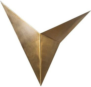 Opviq Wandleuchte Bird in Bronze aus Metall mit G9 Fassung, B/H/T: 5 x 34 x 5 cm - Bild 1