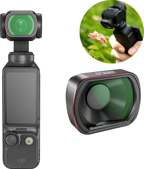 STARTRC PHOTO 10X Makrofilter in Schwarz für DJI OSMO Pocket 3 und DJI OSMO Pocket 4 Kameraobjektiv Zubehör - Bild 1