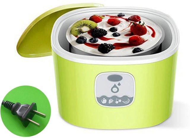 Multifunktionaler elektrischer Joghurtbereiter von OutsideWorld, 1 l, Gelb - Bild 1