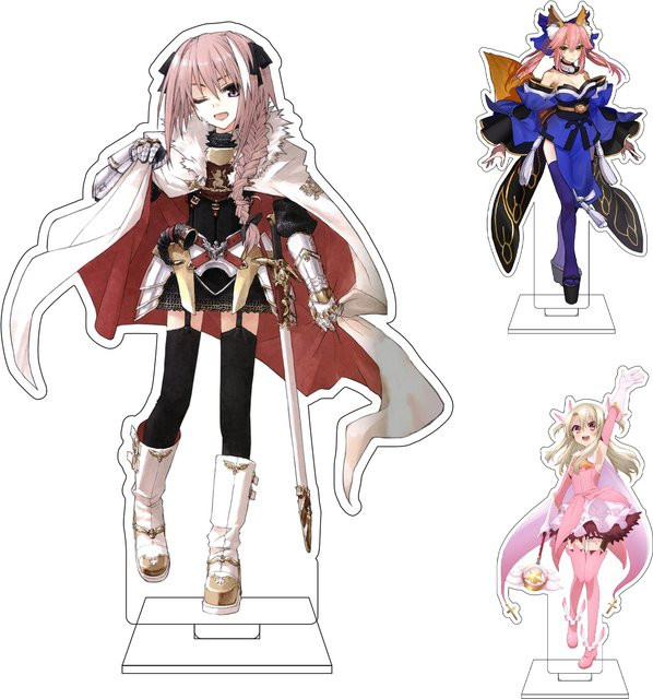 Bandai Fate/stay night Anime Cosplay Acryl-Figur Ständerplatte, 16cm - Bild 1