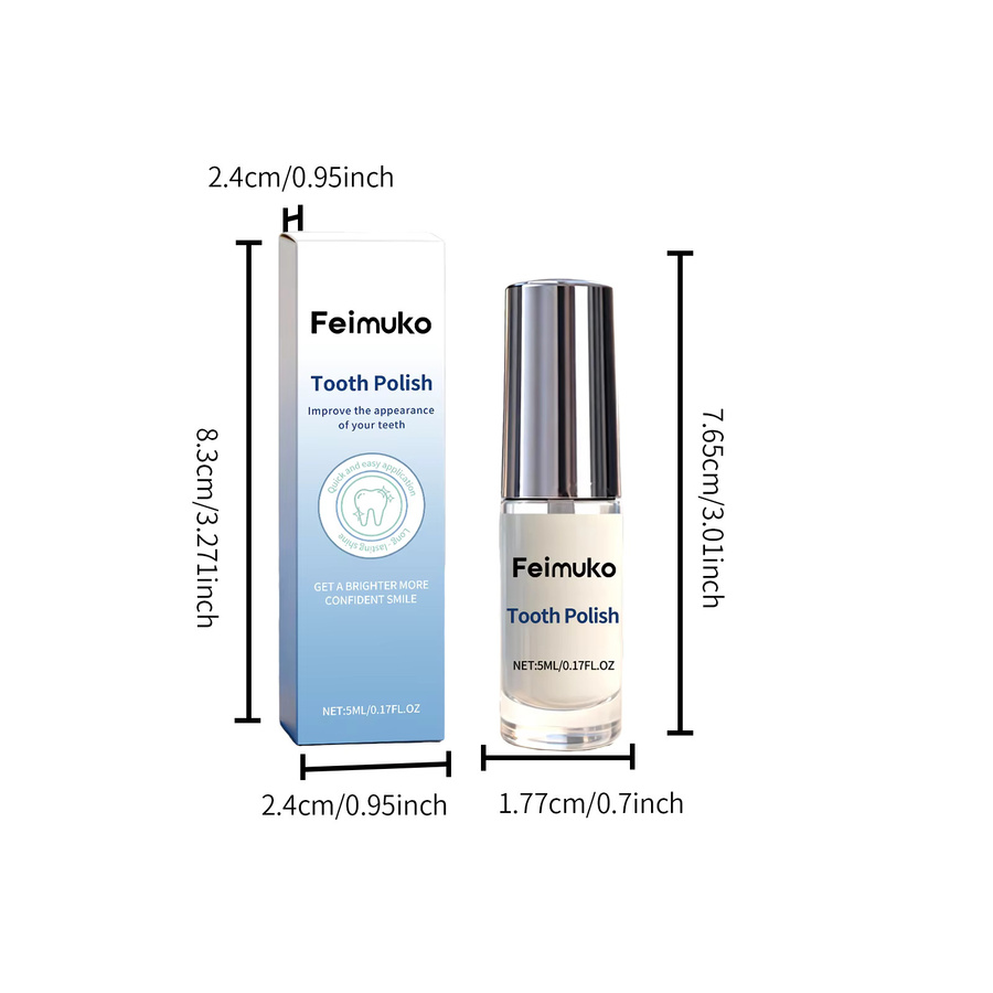 FEIMUKO Zahnaufhellung mit Hydroxylapatit, Unisex - Bild 5