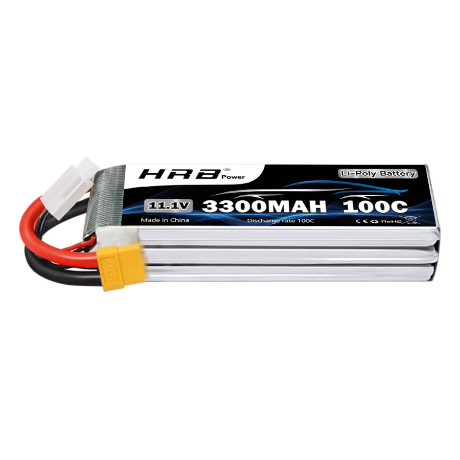 HRB 3S Lip Batterie, 11,1 v 3300mah RC Lipo Batterie, 100C, mit XT60 Stecker - Bild 7