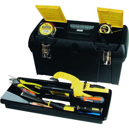 Stanley Werkzeugbox 1-92-067 in Silber, Schwarz und Gelb, B: 61 cm, T: 27 cm, H: 28,4 cm - Bild 4
