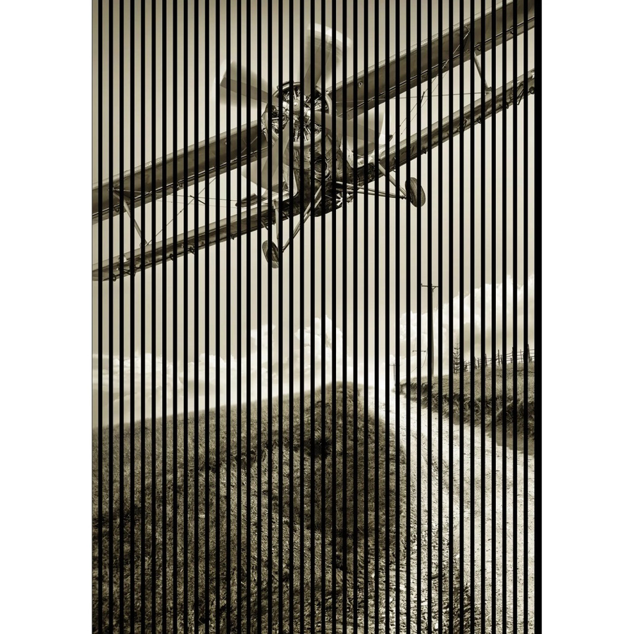 FN Acustico Akustikplatte Flieger 2 Bunt aus PET und MDF mit Klebefläche H: 2.400 mm x B: 1.693 mm x T: 19 mm - Bild 2
