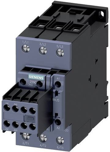 Siemens Leistungsschütz 3RT2035-1AK64 in Grau mit 3 Schließern 690 V/AC - Bild 1