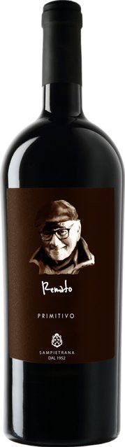 Cantina Sampietrana Primitivo Rotwein, Apulien, 2023, trocken, 0,75 l - Bild 1