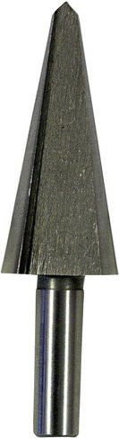Connex Blechschälbohrer aus Edelstahl, 8 mm, Ø 5 – 20 mm, grau - Bild 1