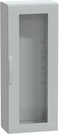 Schneider Electric Polyestergehäuse PLA bodenboden, IP65, transparent/grau, B/H/T: 125,0 x 50,0 x 32,0 cm - Bild 1