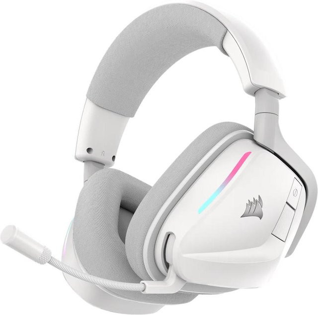 Corsair VOID WIRELESS v2 Gaming Headset in Weiß mit Bluetooth und Funk für PC, Mac, PS4/5, Nintendo Switch und Mobile - Bild 1