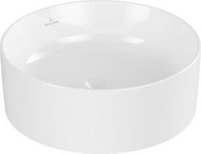 Villeroy & Boch Aufsatzwaschtisch Collaro rund, Durchmesser: 40 cm, weiß, ohne Überlauf - Bild 1