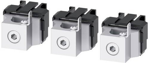 Siemens Rundleiteranschlussklemme 3VA9233-0JG11 in Silber - Bild 1