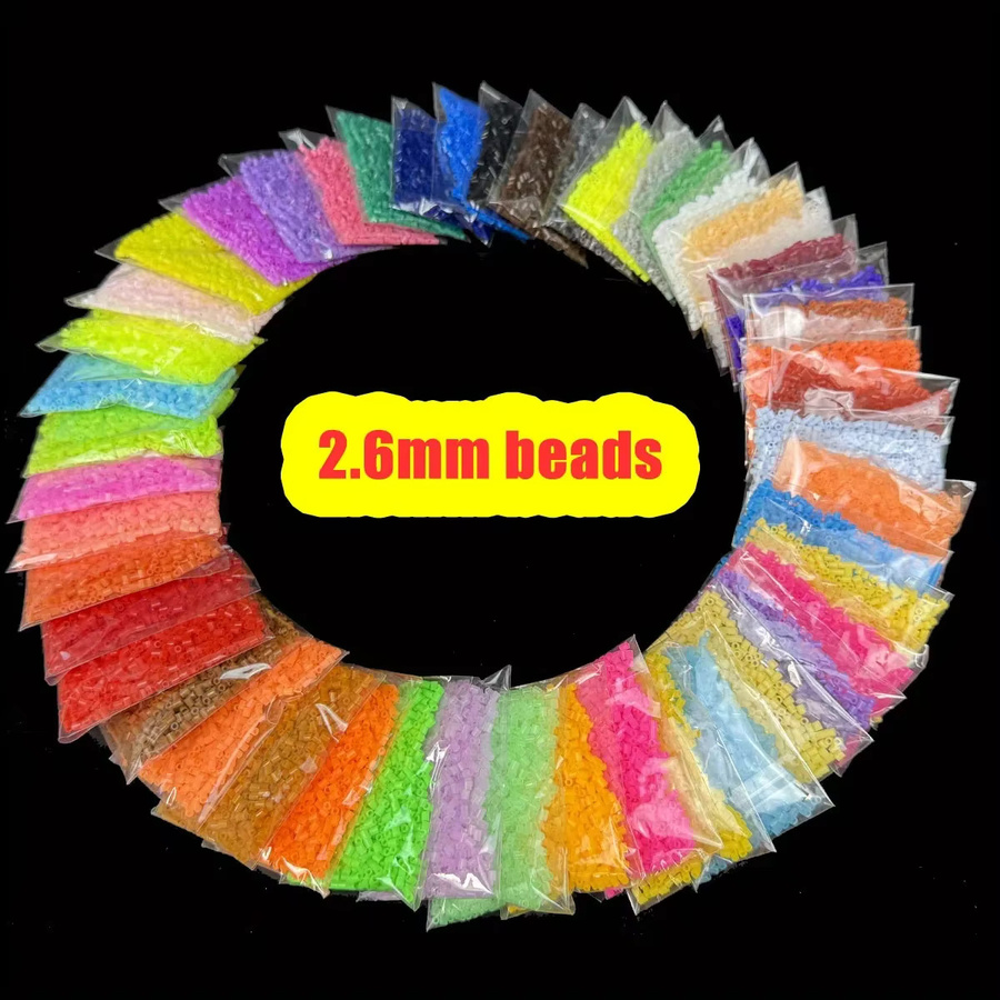 Hama Eisenperlen, Pixel-Puzzle, Nachfüllpack, Bunt / Mehrfarbig, Metall - Bild 1