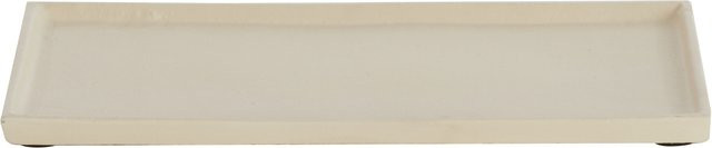 Keramikschale MAES von Light & Living in Beige und Weiß, rechteckig - Bild 1