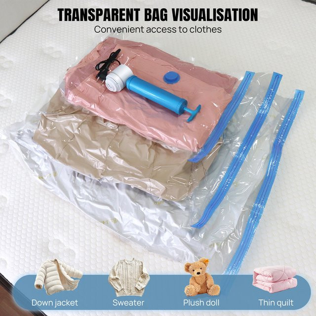 Transparente Vakuum-Aufbewahrungsbeutel aus Kunststoff für Erwachsene - Bild 1