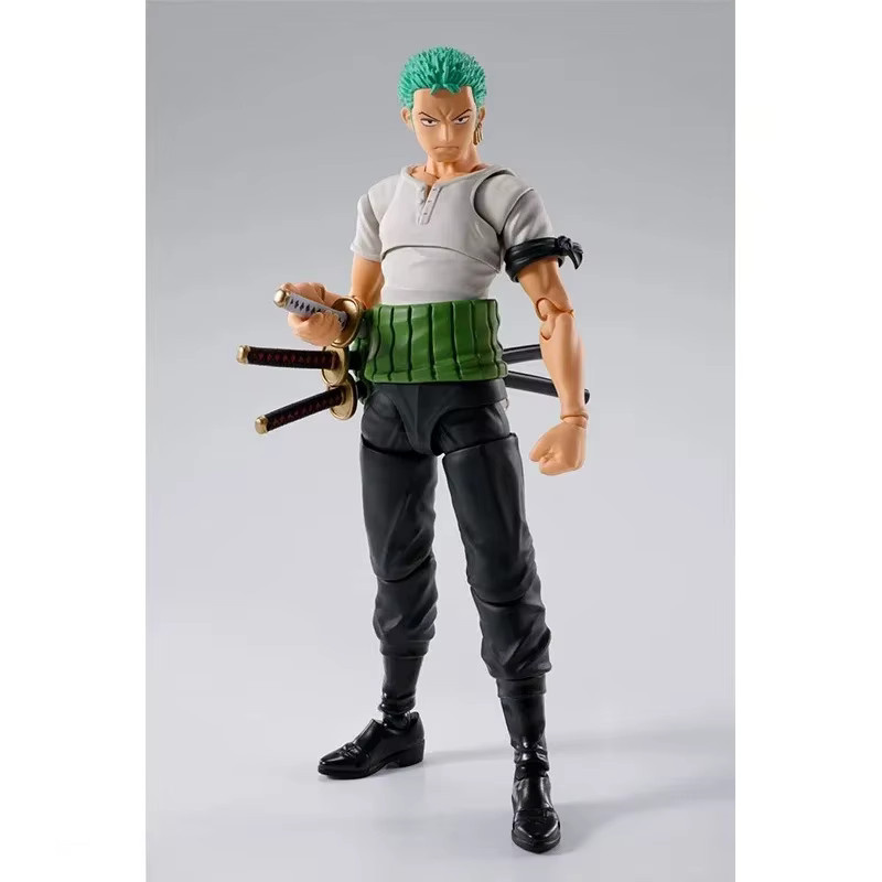 Bandai One Piece Luffy Roronoa Zoro Romance Dawn Anime Actionfigur, Modellbausatz - Bild 2