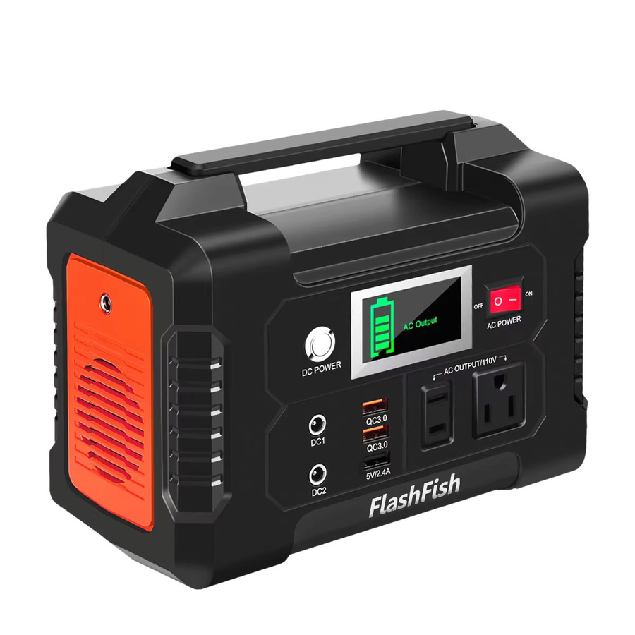 FlashFish E200 Tragbares Kraftwerk, 200 W Solargenerator mit 151 Wh Batterie in Schwarz für Outdoor, Camping und mobile Stromversorgung - Bild 8