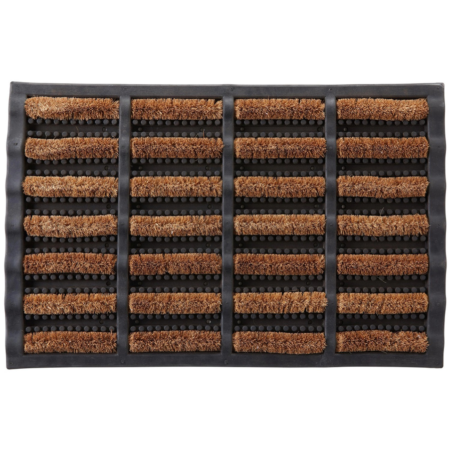 Mömax Fußmatte Vermont in Beige und Braun, rutschfest und schmutzabweisend, B/B: 40 x 60 cm - Bild 2