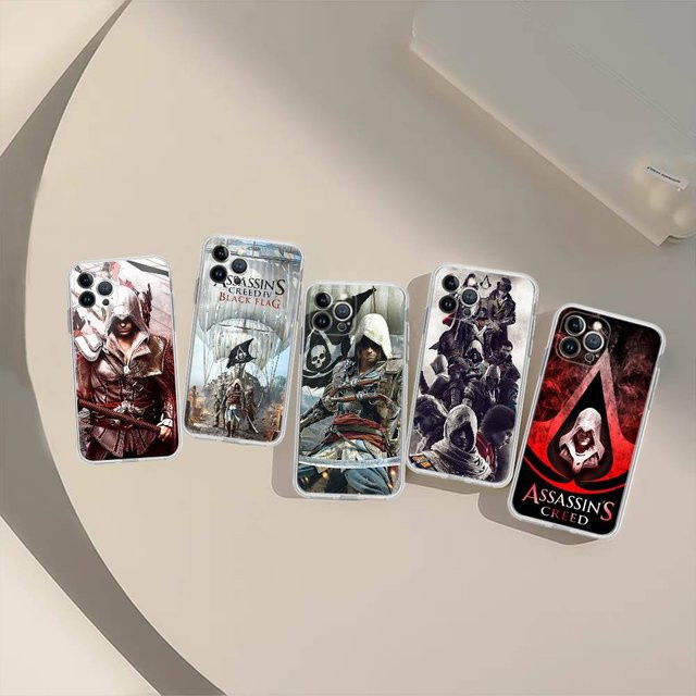 Assassins Creed Handyhülle für iPhone 17 16 15 14 13 12 11 Pro Max Plus Air in Multicolour - Bild 1