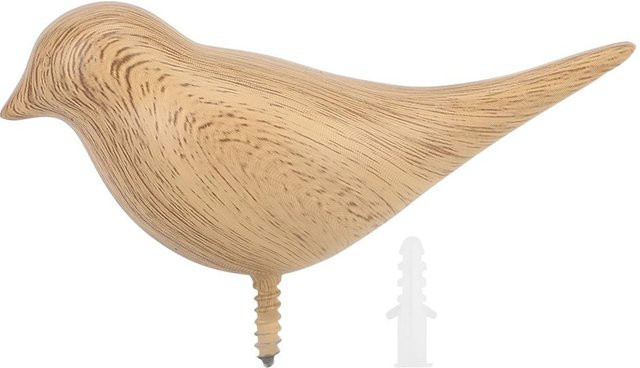 DIYelecs Vogeldeko Wandhaken aus Holz und Kunststoff für Kleidung, Mäntel und Taschen in verschiedenen Farben - Bild 1