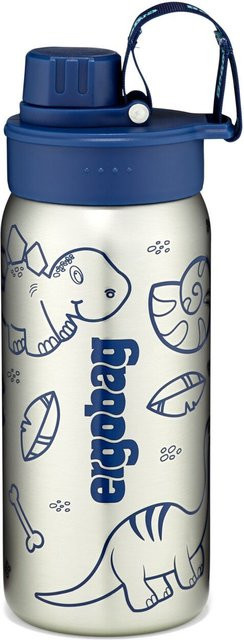ergobag Edelstahl Trinkflasche Blau 500ml - Bild 1