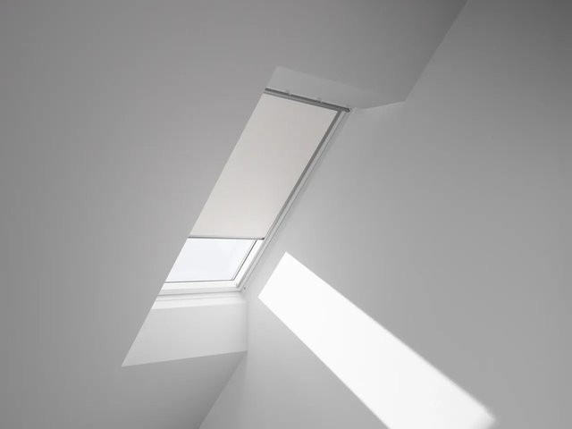 VELUX Verdunkelungsrollo DKL Y21 1025S, Weiß, B: 106,0 cm, H: 76,0 cm - Bild 2