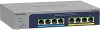 Netgear MS108EUP Managed Netzwerk Switch 2.5 GBit/s mit PoE++ und PoE+ in Grau - Bild 3