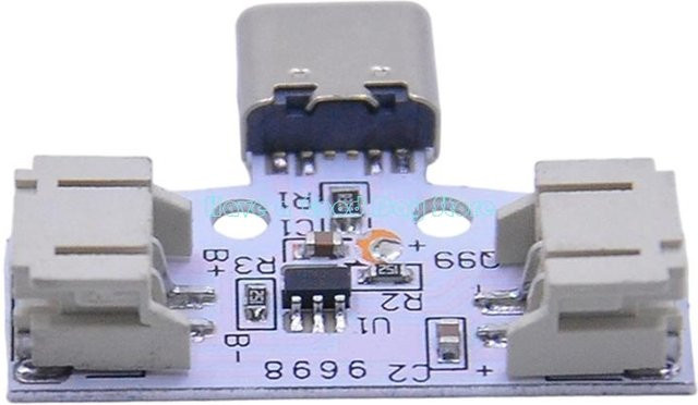 Intelligentes Lademodul für 3,7 V Batterien mit USB Typ C Port - Bild 1