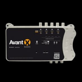 unex Mehrbereichsverstärker Basic AVANTXB-DD2 DVB-T/T2 Schwarz - Bild 1