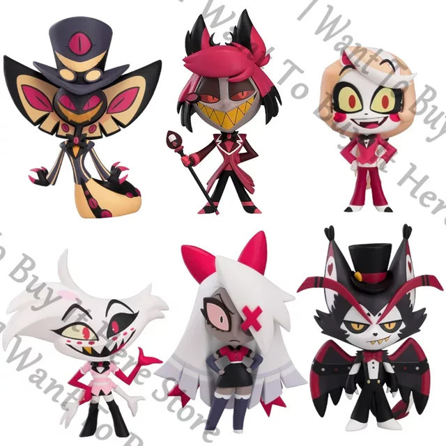 WONST Hazbin Hotel Cartoon-Figurenmodell, Kunststoff, Bunt / Mehrfarbig - Bild 1
