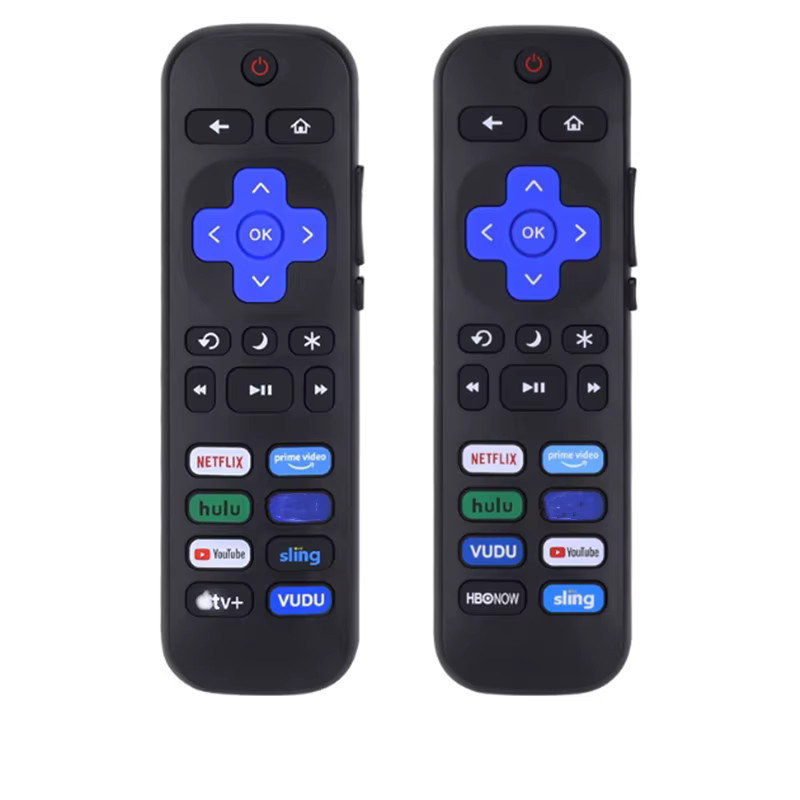 Ersatzfernbedienung von kebidu für Roku TV Modelle von TCL, Hisense, Onn und Philips in Schwarz mit YouTube-Funktion - Bild 6