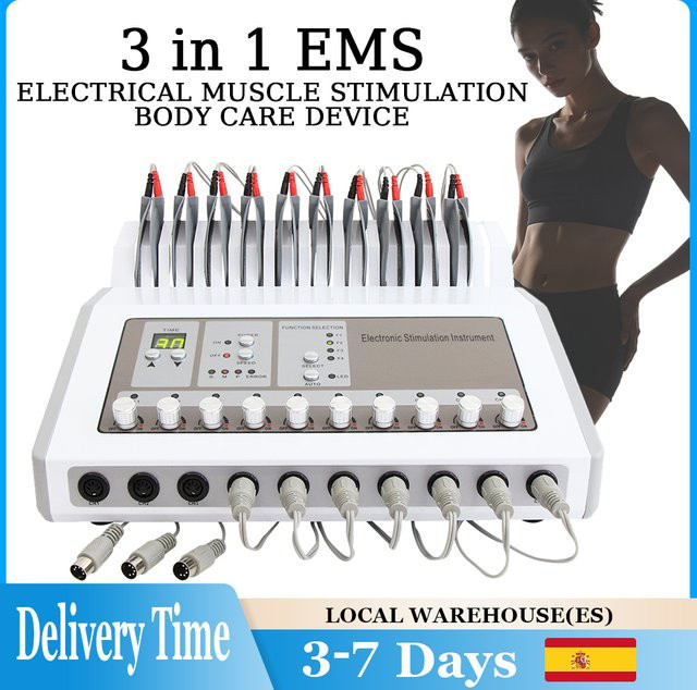 AOKO EMS Elektrischer Muskelstimulator, Weiß, Unisex - Bild 1