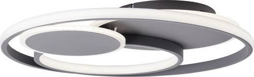 Brilliant Runda LED-Deckenleuchte Dunkelgrau Matt, Durchmesser: 50 cm, 43W, 5200 lm, dimmbar - Bild 1