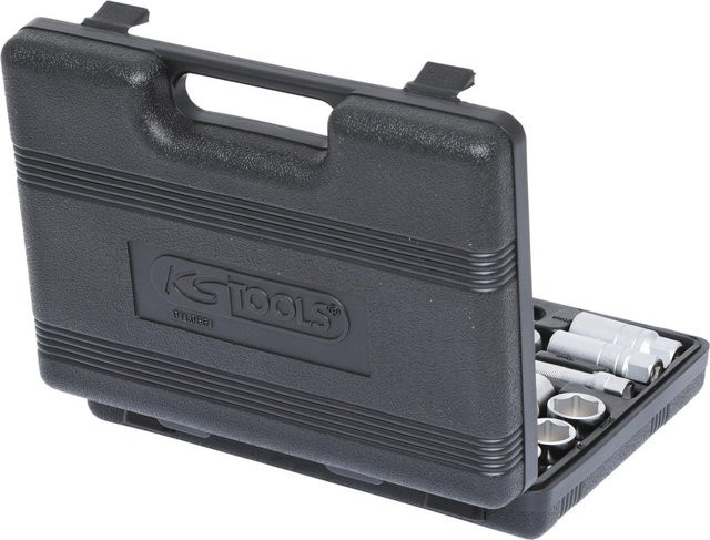 KS TOOLS Steckschlüssel-Satz 3/8 Zoll, 61-teilig, Chrome Vanadium, Silber - Bild 1