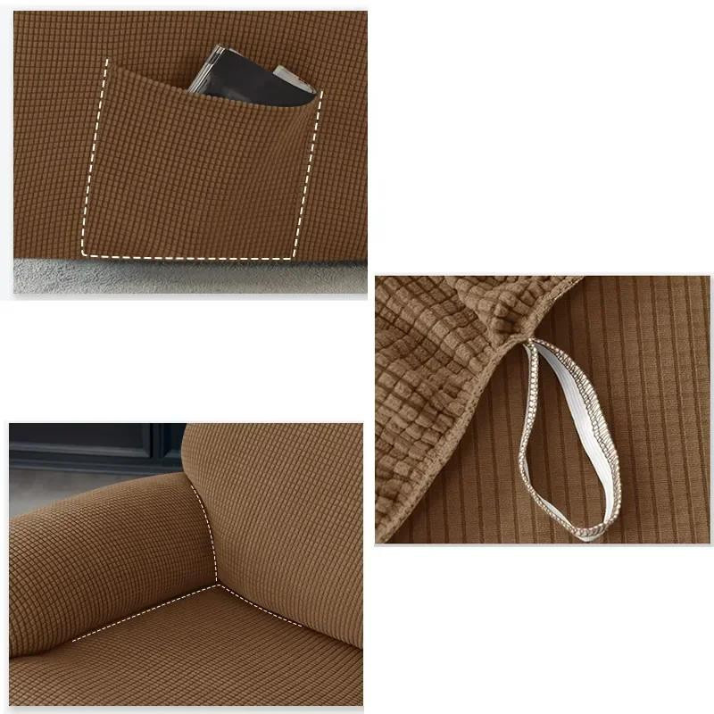 4-teiliges Set Polarfleece Split Liegesesselbezug für Recliner und Relax Sessel von Household supplies MH - Bild 2