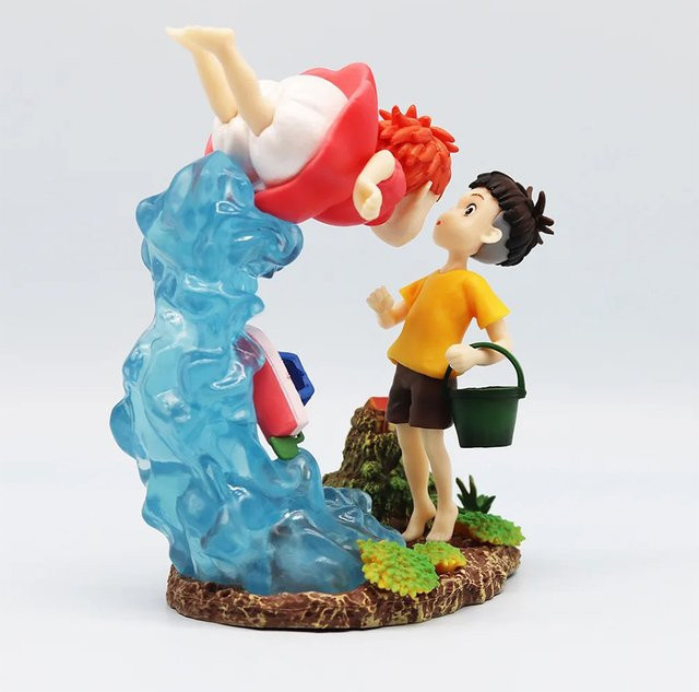 Bandai Anime Ponyo On The Cliff Figur, Actionfigur, 15 cm - Bild 1