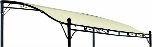 DEGAMO Ersatzdach für Anbaupavillon MANTOVA aus Polyester, PVC-beschichtet, Farbe: ecru - Bild 1