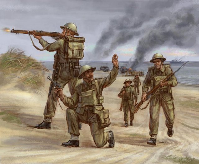 Zvezda Britische Infanterie 1939-42 - Bild 1
