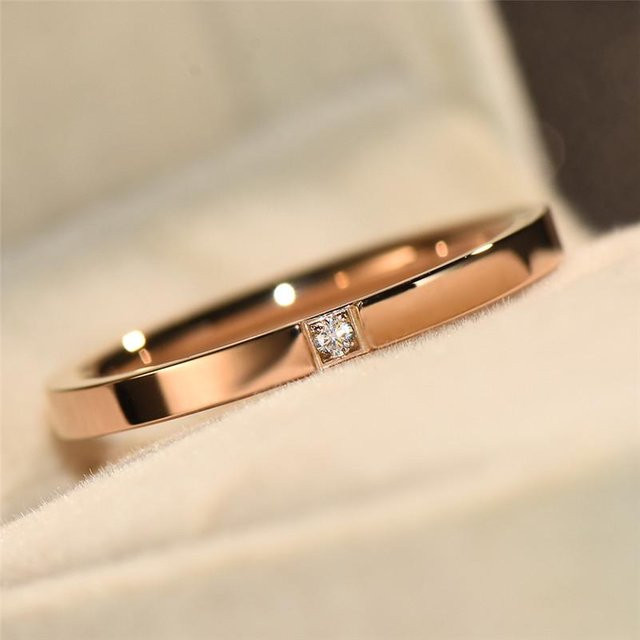 KaiTingu Jewelry Kupferring, Bicolor, Kristall, Damen - Bild 1
