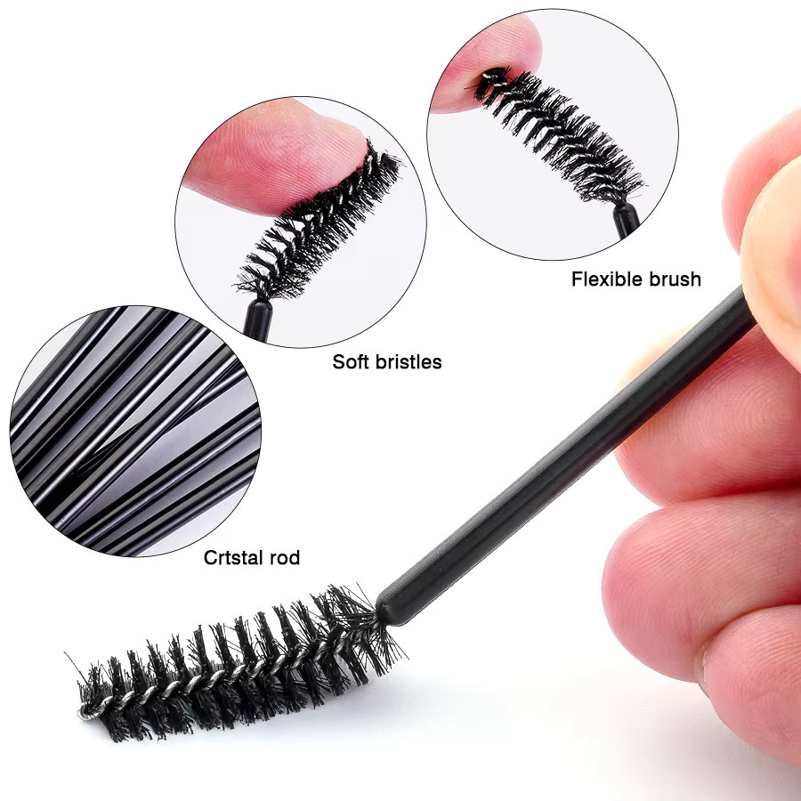HMQ beauty Wimpernbürsten Einweg, 50 Stück, Unisex - Bild 2