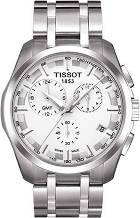 Tissot Armbanduhr Edelstahl, Quarz, Weiß, Herren - Bild 1
