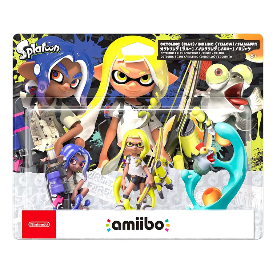 Nintendo Splatoon Amiibo Inkling Junge Mädchen Tintenfisch Octoling Smallfry Figur, NFC - Bild 3