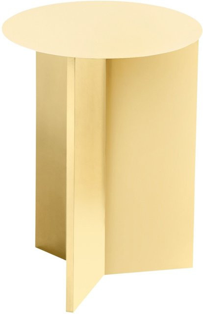 HAY Slit Beistelltisch aus Metall in Gelb - Bild 1