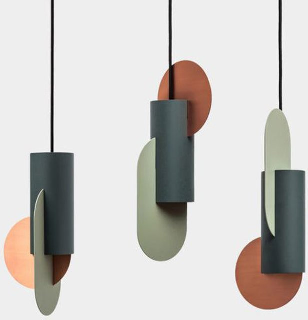 Lava Corki Pendelleuchte aus Eisen im Nordic Design für Esszimmer und Schlafzimmer - Bild 1