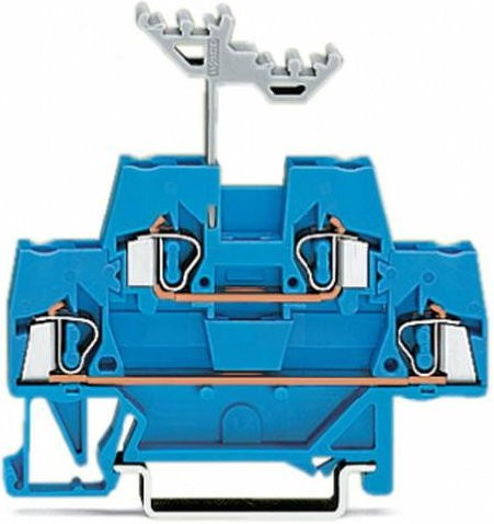 WAGO Doppelstockklemme 280-529 in Blau - Bild 1