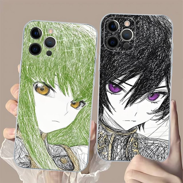 Luxus Comic Code Geass Handyhülle für Apple iPhone in Multicolour - Bild 1