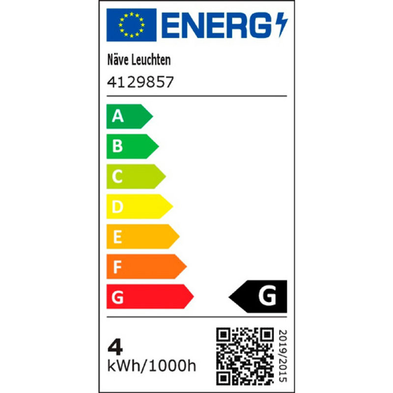 Näve LED Leuchtmittel DILLY 5er-Set E14 Warmweiß aus Glas und Metall - Bild 4