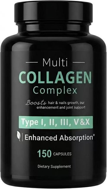 SF BEAUTY Multi-Kollagen-Peptid-Komplex, 150 Kapseln, Unisex - Bild 1