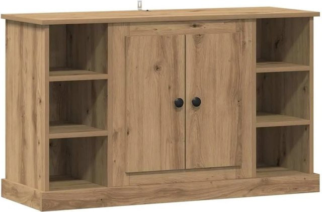 vidaXL Sideboard Artisan-Eiche in Braun aus Holzwerkstoff, B/T/H: 100 x 35,5 x 60 cm - Bild 1